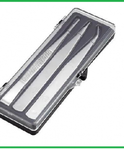 Bộ nhíp kẹp không gỉ 3 chi tiết