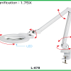 Bộ phóng đại có đèn L-678