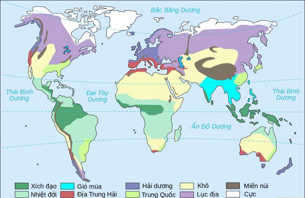 Bản đồ khí hậu