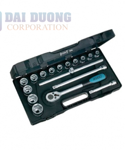 Bộ khẩu và tuýp vặn 1/2 inch 17 chi tiết 428680