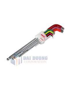 Bộ lục giác đầu bi 9 cây TLLB-S9N