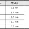 Dây bấc hàn SWU-02 ~ 06