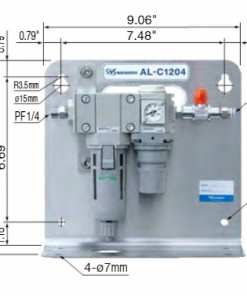 Dây dẫn khí cho động cơ điện AL-C1204