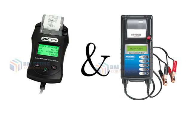 So sánh máy kiểm tra bình ắc quy BT797 và Midtronics MDX-P300