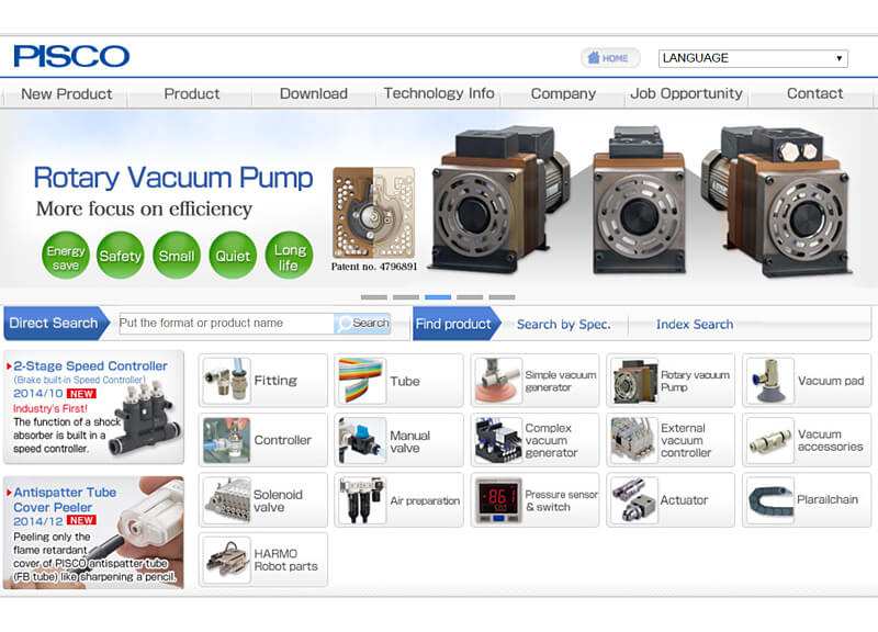 Website của Pisco