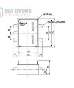 Cảm biến lực SB4P, SB6P