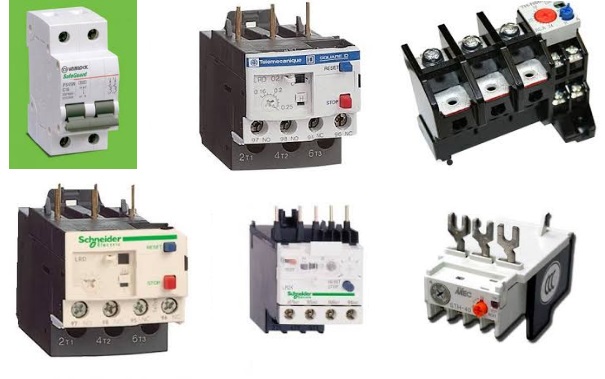 Các loại relay nhiệt