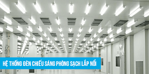 Một số đèn phòng sạch thông thường