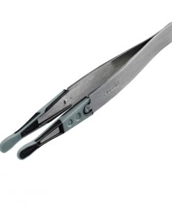Nhíp Gắp chân linh kiện điện tử Hozan P-645-J - ESD ELASTOMER TIP TWEEZERS