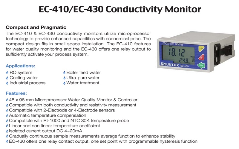 Máy đo độ dẫn điện EC-430