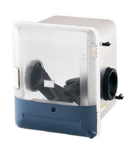 Thông số kỹ thuật Tủ thao tác găng tay (nhựa ABS, 347 x 349 x 420 mm) AS ONE 3-6665-01 GBQ-G